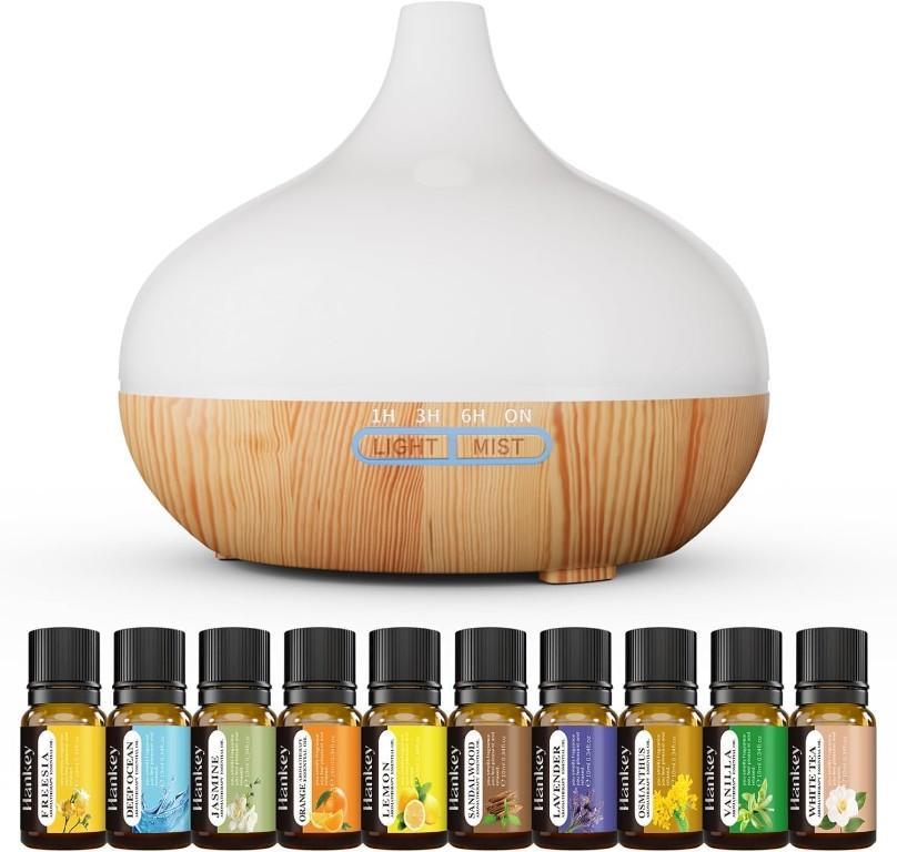 Smart Aromatherapy Diffuser 550ML Electric Air Humidifier 6 Time in Ghana - Image 1