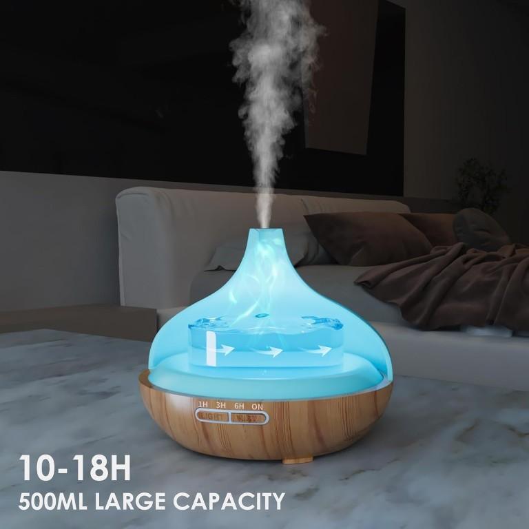 Smart Aromatherapy Diffuser 550ML Electric Air Humidifier 6 Time in Ghana - Image 3