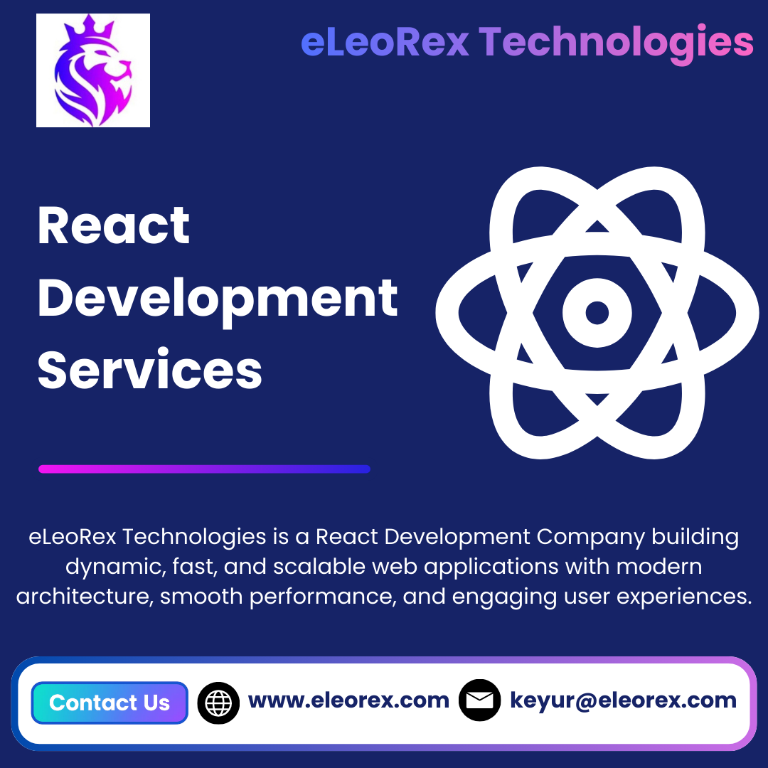 Best React Development Company | eLeoRex Technologies in India - Image 1