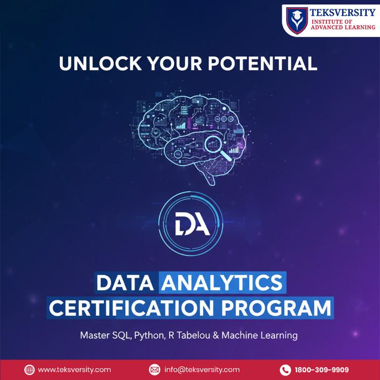 Advanced Data Analytics Certification Course Online in Nacharam - Image 1