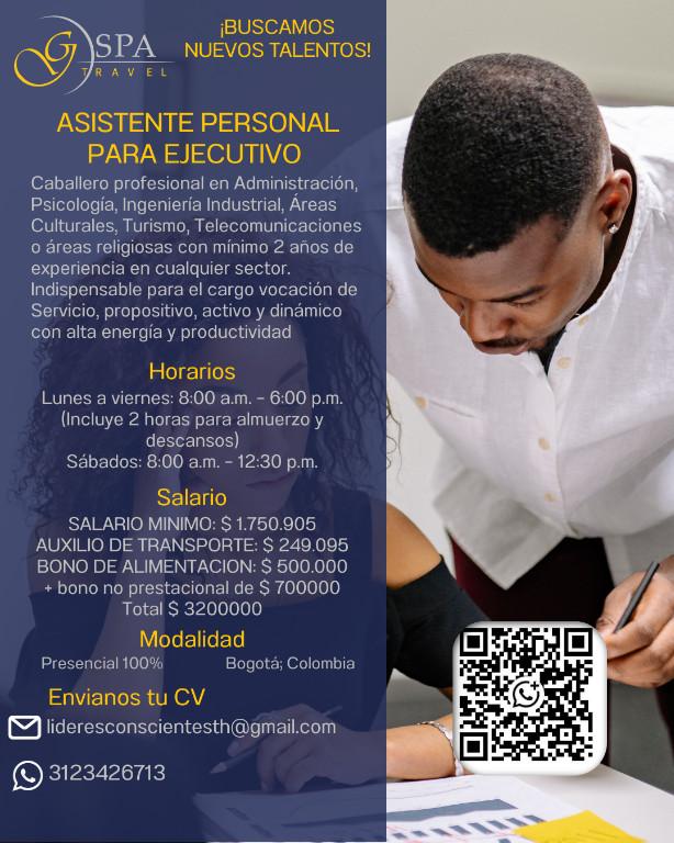 ASISTENTE PERSONAL PARA EJECUTIVO en Colombia - Imagen 1