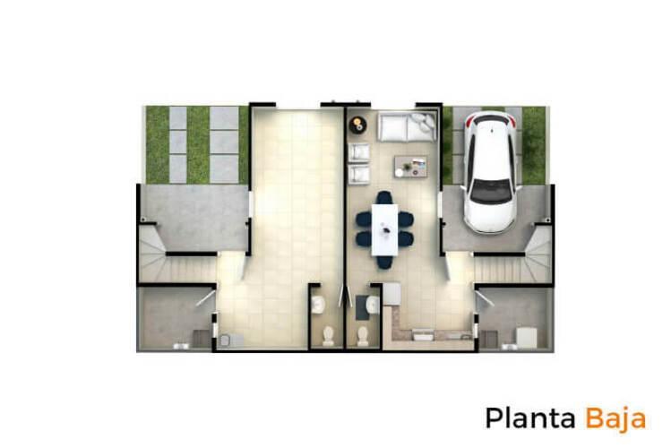CASA VENTA MODELO ROBLE LOS HÉROES CHALCO en Guadalupe - Imagen 2