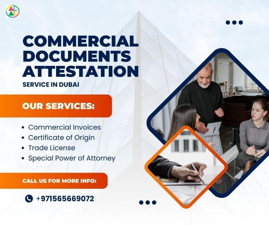 COMMERCIAL CERTIFICATE ATTESTATION SERVICE in Dubai - Image 1