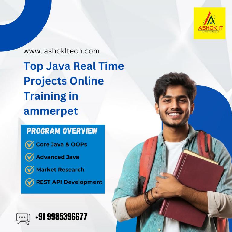 Top Java Real Time Projects Online Training in ammerpet in India - Image 1
