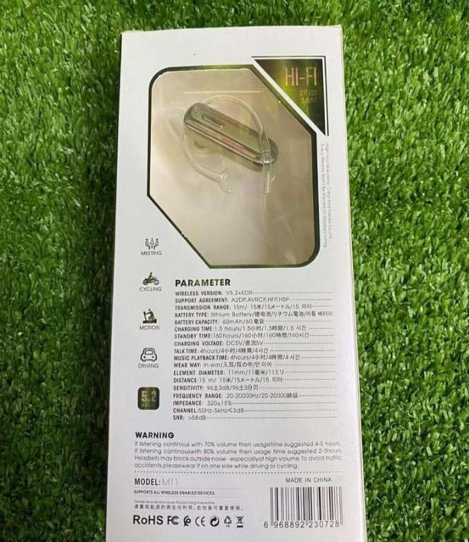 M11 Smart Bluetooth Headset in Rawalpindi - Image 2