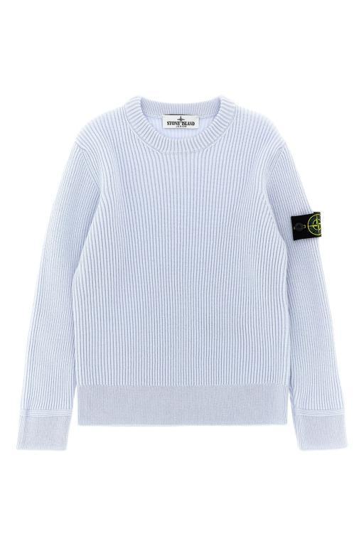 STONE ISLAND JUNIOR Ribbed Sweater in Kitchener - Image 1