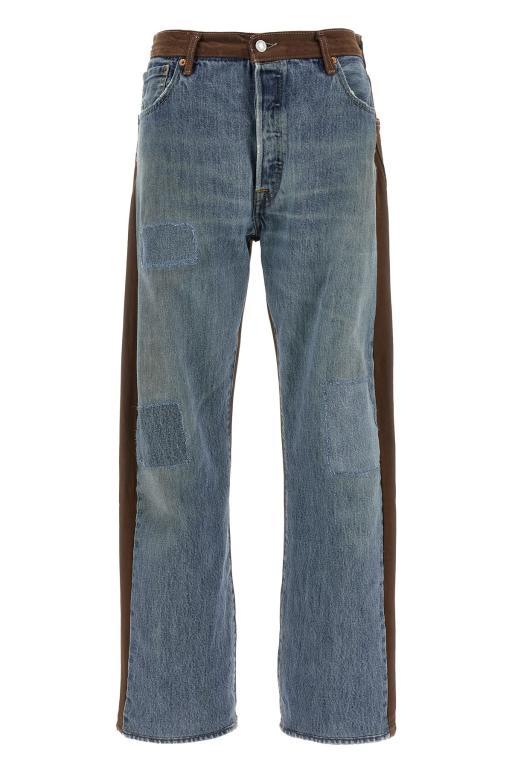 B SIDES 'Vintage Straight Rework Halfsie' Jeans in Toronto - Image 1