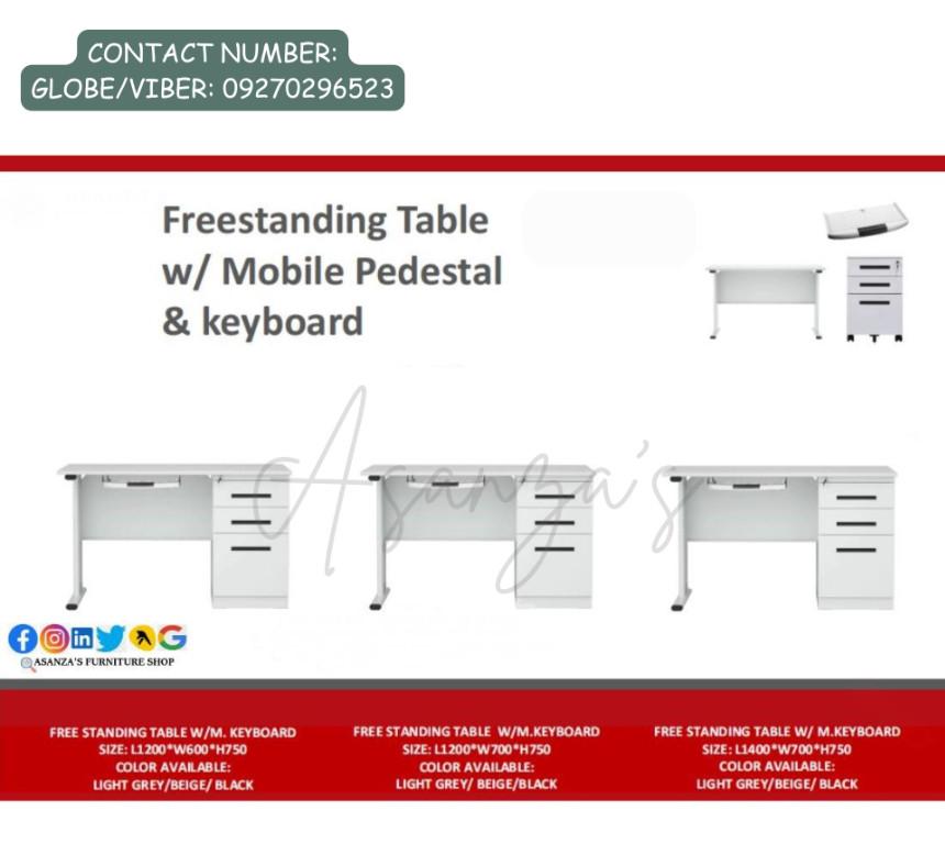 OFFICE FREESTANDING TABLE | HOME & OFFICE FURNITURE SHOP in Philippines - Image 4