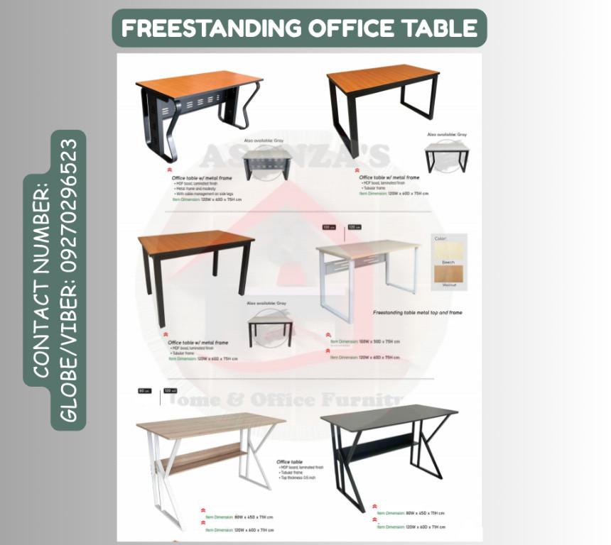 OFFICE FREESTANDING TABLE | HOME & OFFICE FURNITURE SHOP in Philippines - Image 9