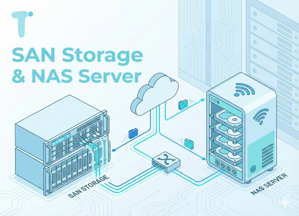 Enterprise Storage Solutions – SAN Storage & NAS Servers | TechF in Atāwa - Image 1