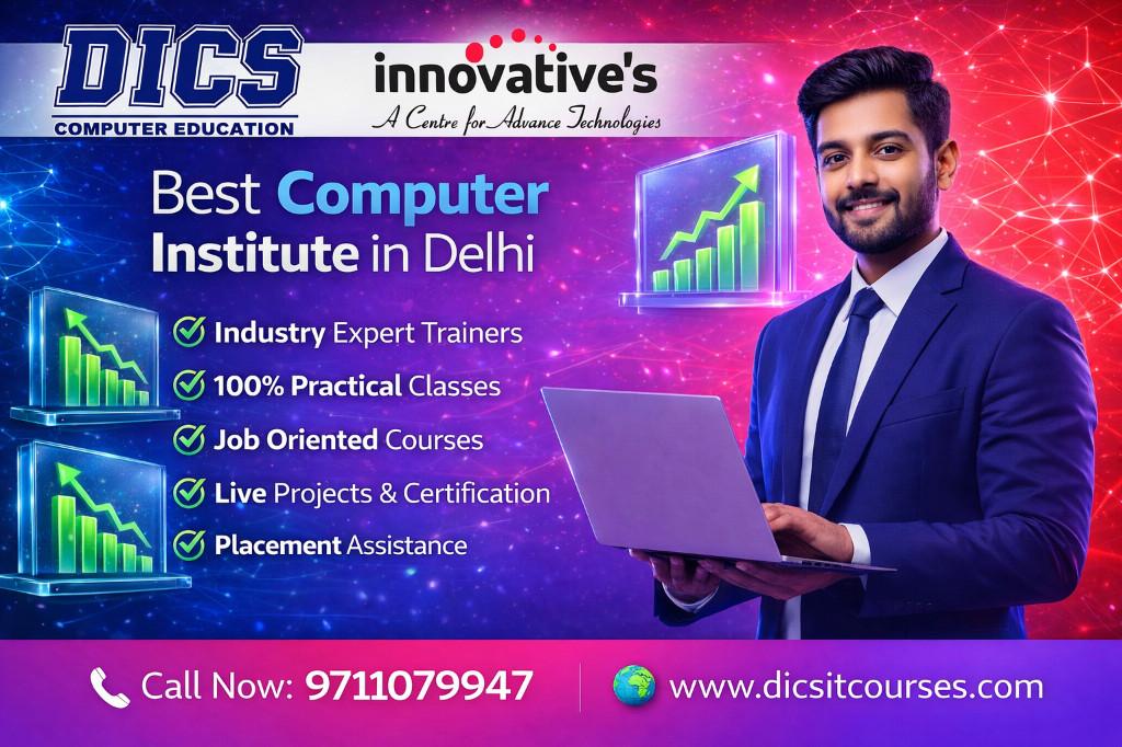 Best Computer Institute in Delhi in Kirari Suleman Nagar - Image 1