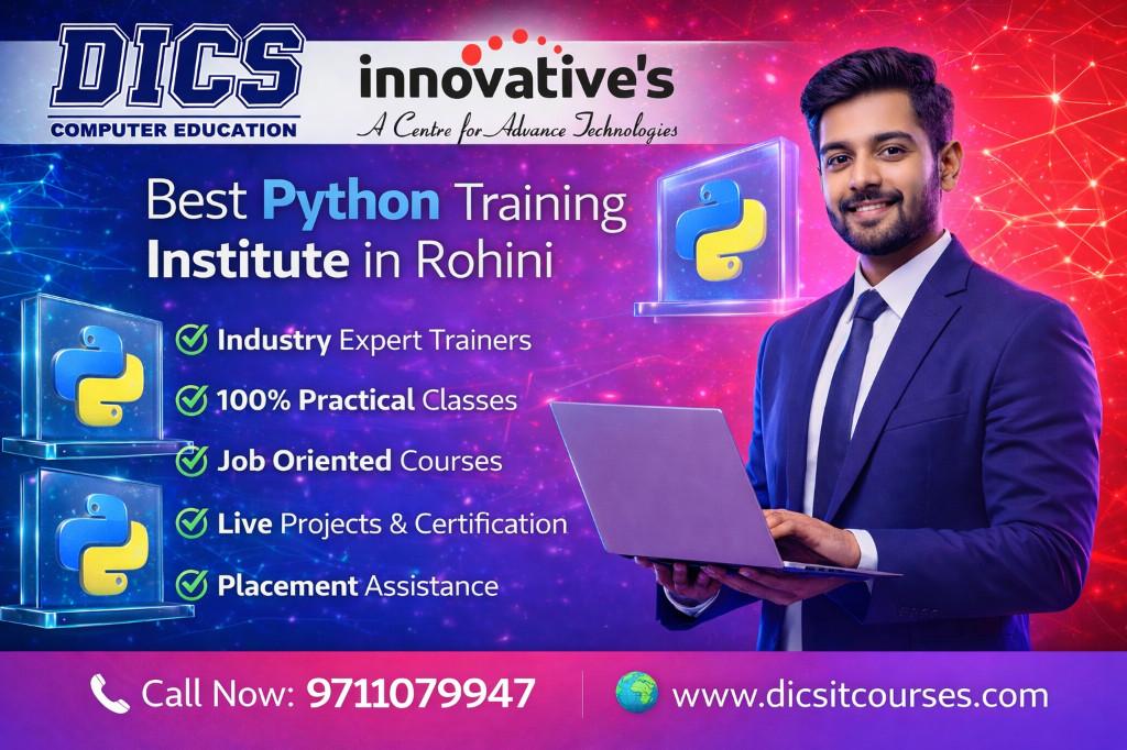 Best Python Training Institute in Rohini in Kirari Suleman Nagar - Image 1