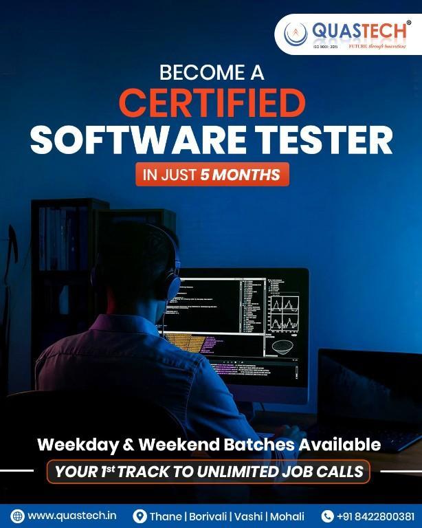 Software Testing Course Fees in Mumbai | Quastech in India - Image 1
