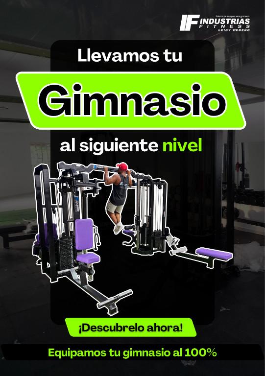 EQUIPOS DE GIMNASIOS PROFESIONALES en Yumbo - Imagen 1