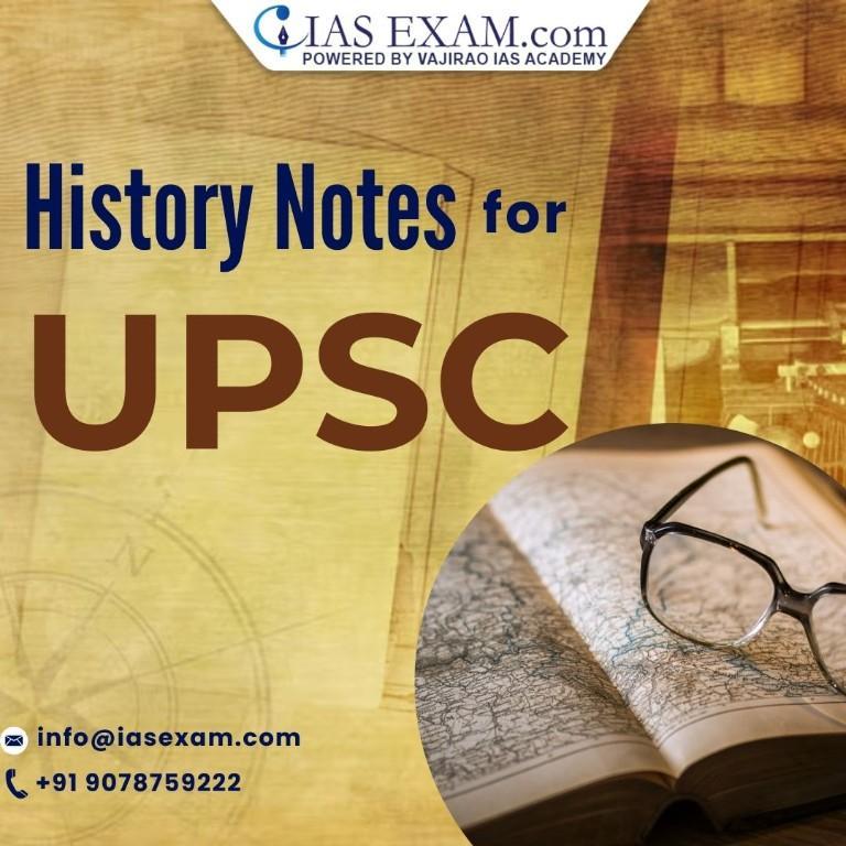 History Notes for UPSC with Important Topics in India - Image 1