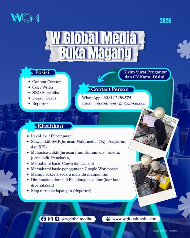 Internship Graphic Designer Pemula in Indonesia - Image 1