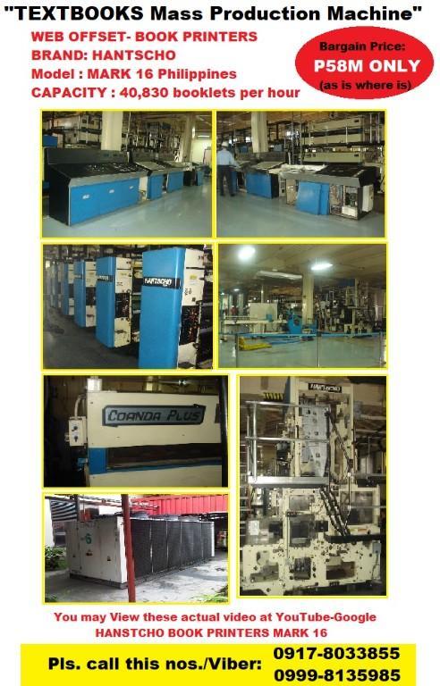 Web Offset Book Printer in Pasig - Image 1