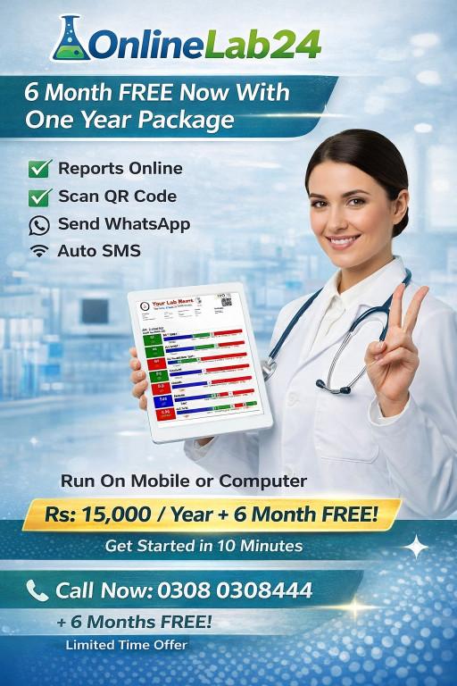 Online Lab 24 ( Complete Medical Lab Online Software ) in Multan - Image 1