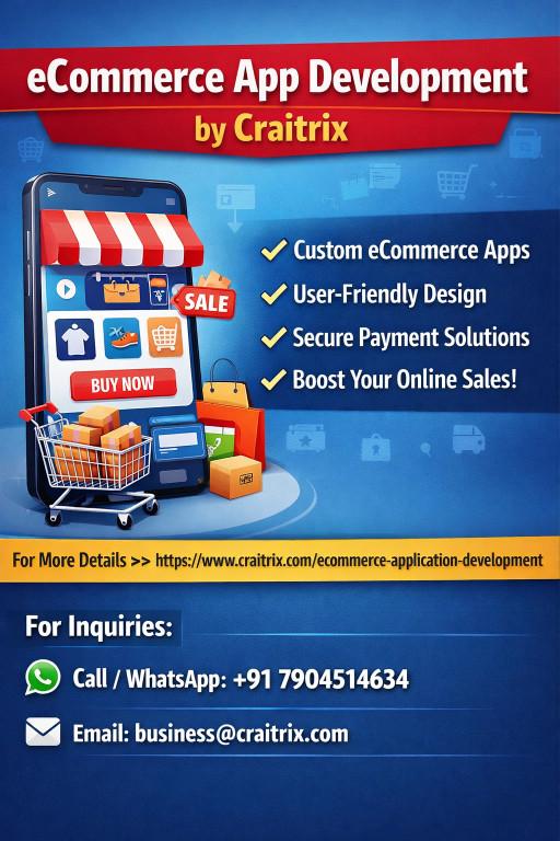 Build a High-Performance Ecommerce App Today With Craitrix in Outer Ring Road - Image 1
