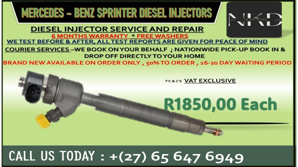 Benz Sprinter Diesel Injectors in Umlazi - Image 1