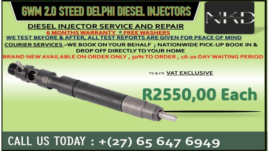 GWM Steed Diesel Injectors in Umlazi - Image 1