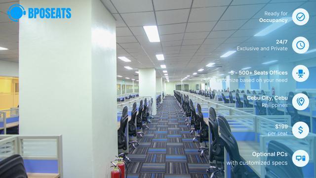 Cebu It Park, Cebu, Office For Rent in Lapu-Lapu City - Image 1