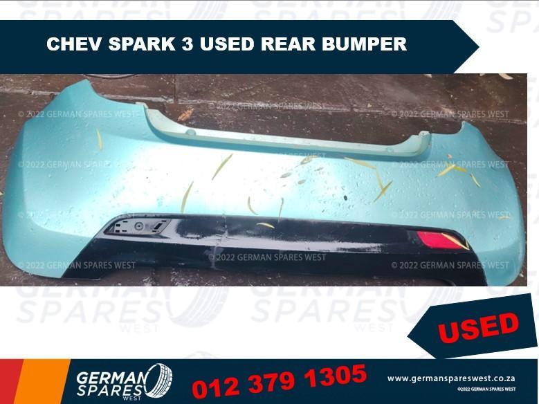 Chev Spark 3 Used Rear Bumper in Tembisa - Image 1