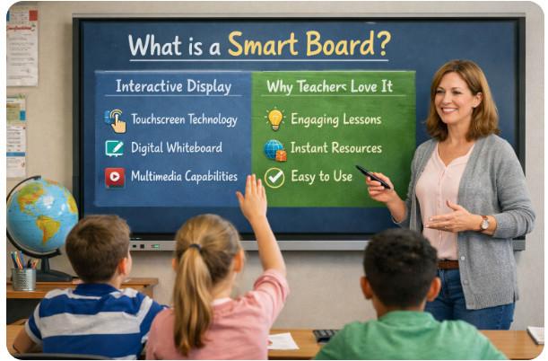 Understanding Smart Boards and Their Popularity Among Teachers in Dwārka - Image 1