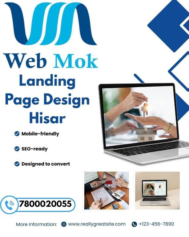 Landing Page Design Hisar – High-Converting & Professional in Hisar - Image 1