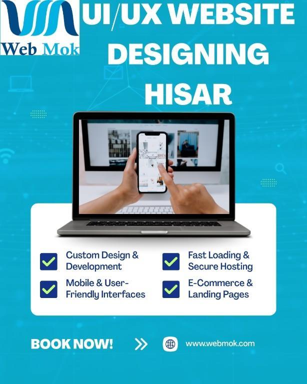 UI/UX Website Design Hisar – Modern & User-Focused in India - Image 1