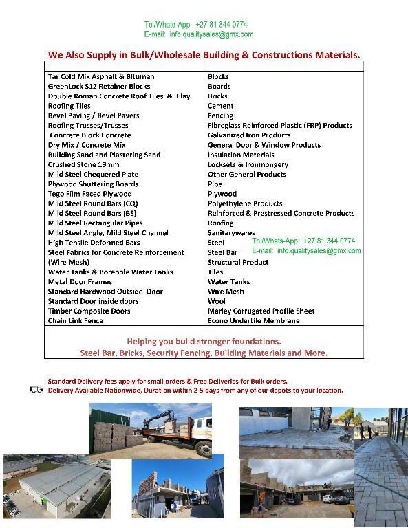 Tar Cold Mix Asphalt & Bitumen For Sale in South Africa - Image 3