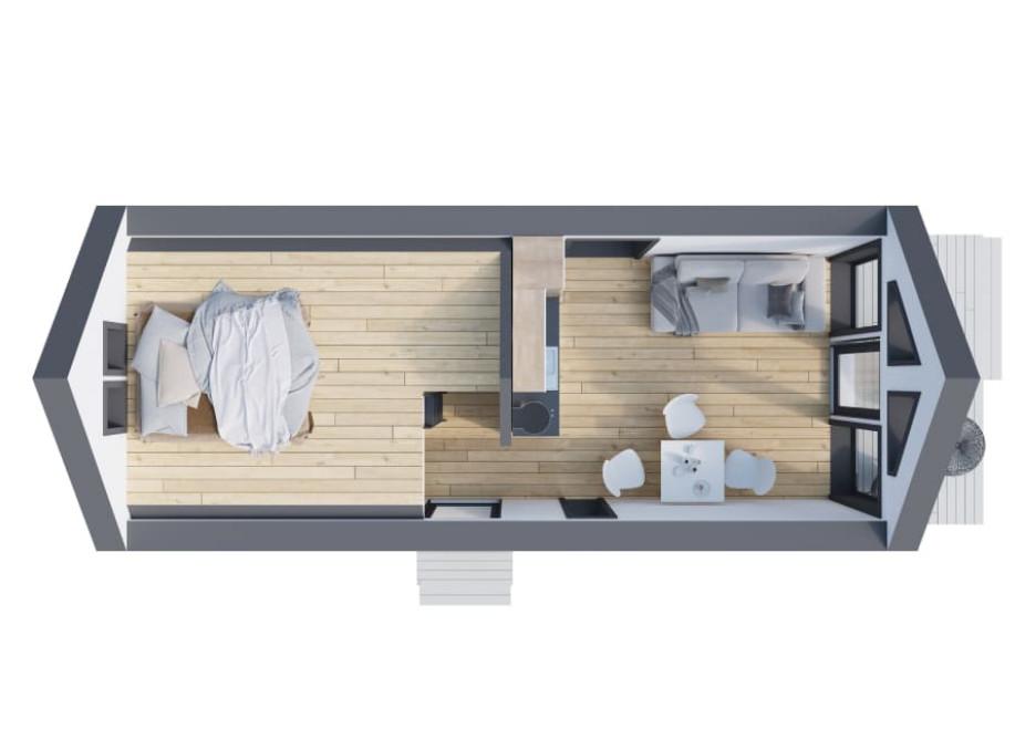 Casa Modular 38 m² con Terraza en Getafe - Imagen 7