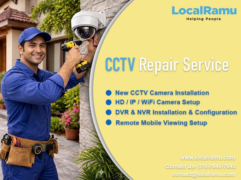Professional CCTV Installation and Repair by LocalRamu in Hadapsar - Image 1