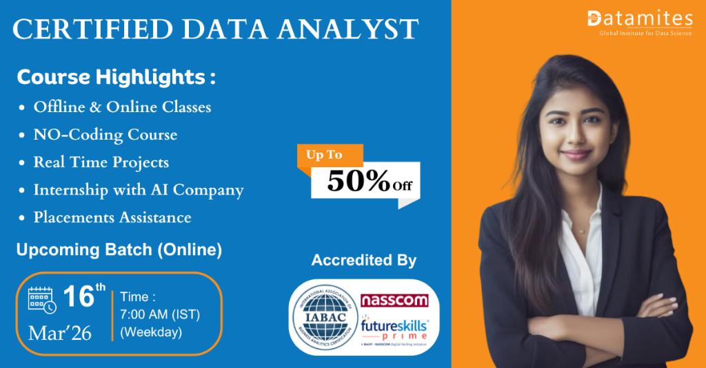 DataMites Best Data Analyst Course in Thane in Dombivali - Image 1