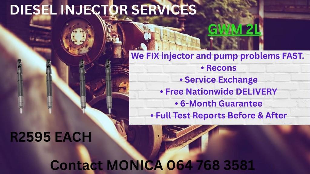 GWM 2L Diesel Injectors – Copper Washers Included in Cape Town - Image 1
