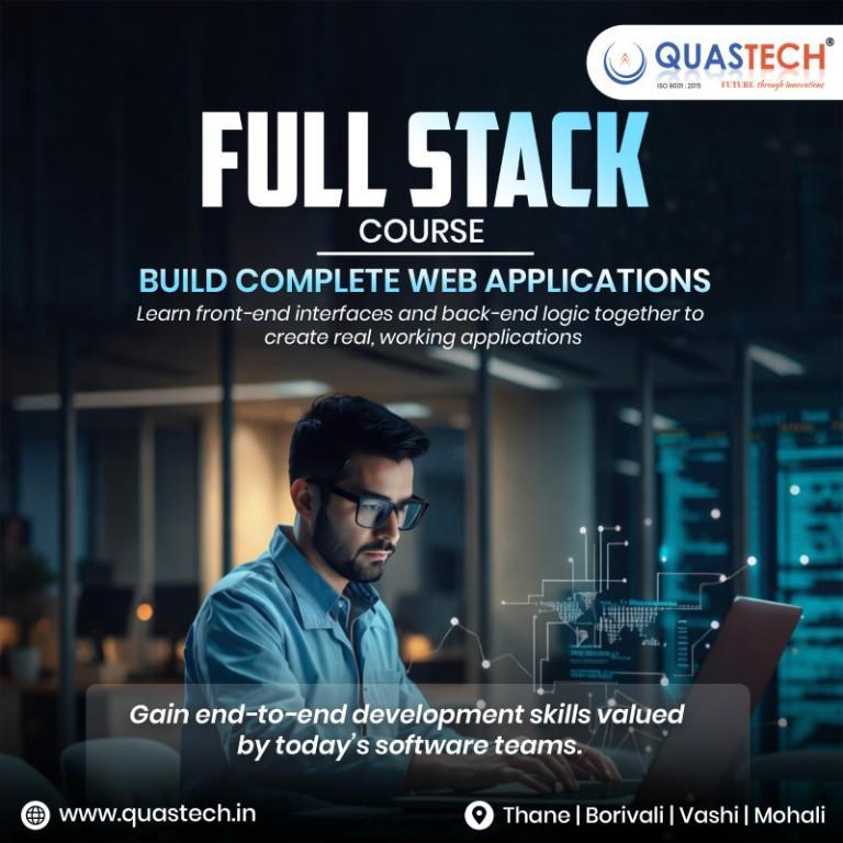 Full Stack Developer Course in Thane - Quastech in Thane - Image 1