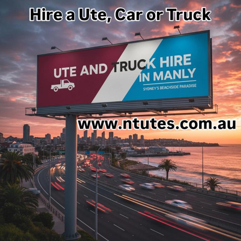 Ute and Car Hire in Balgowlah Heights Manly in Sydney - Image 1