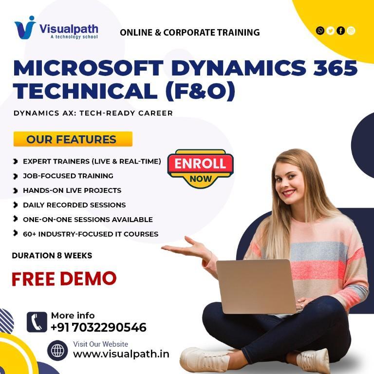 Start MicroSoft Dynamics Ax Technical Training Now Visualpath in Alwal - Image 1