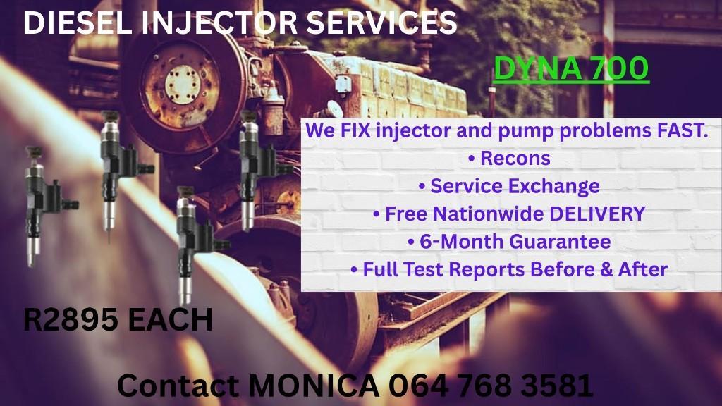 DYNA 700 Affordable Diesel Injector Exchange Program in South Africa - Image 1
