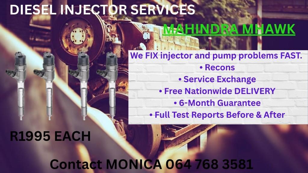 MAHINDRA MHAWK Diesel Injector Repair & Replacement Experts in South Africa - Image 1