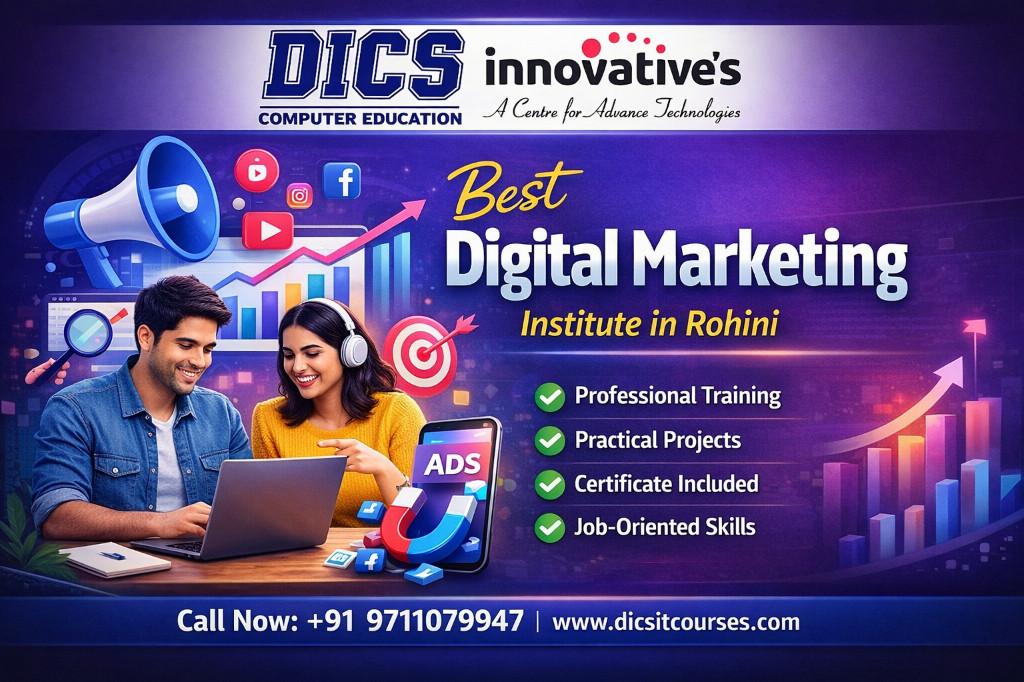 Best Digital Marketing Institute in Rohini – With DICS Rohini in Pālam - Image 1