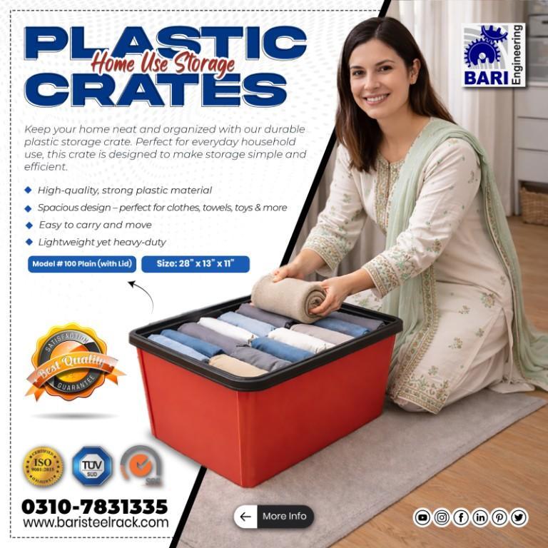 Plastic Crate for Home Use | Bari Engineering in Cantonment - Image 1