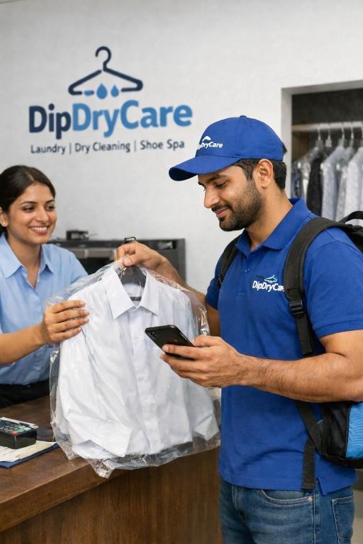 Doorstep Laundry & Dry Cleaning Service in India – DipDryCare in Paharganj - Image 2