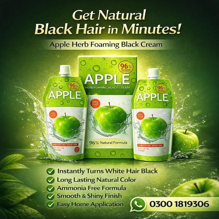 Apple Hair Color Price In Chiniot Long-Lasting Color in Lahore - Image 1