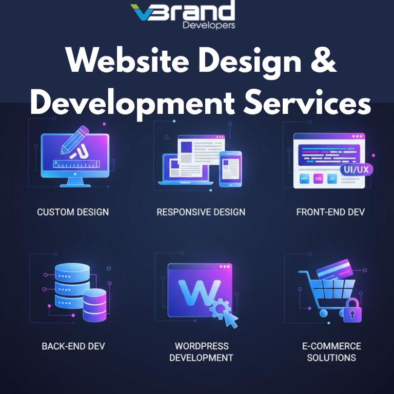 Website Design & Development Services in Mumbai - Image 1