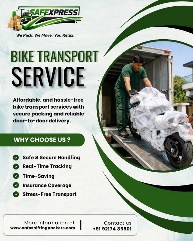 Safe Shifting Packers Bike Transport Service – Secure Two-Wheele in Noida - Image 1