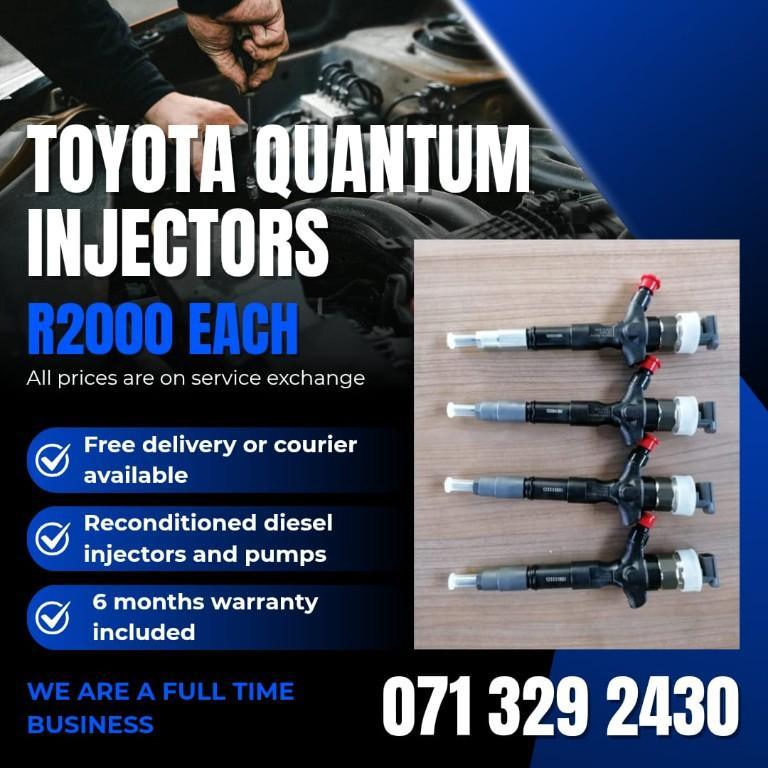 TOYOTA QUANTUM INJECTORS, WARRANTY AND FREE DELIVERY INC in Middelburg - Image 1