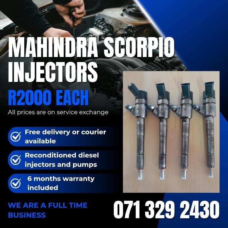 MAHINDRA SCORPIO INJECTORS, WARRANTY AND FREE DELIVERY INCLUDED in Middelburg - Image 1