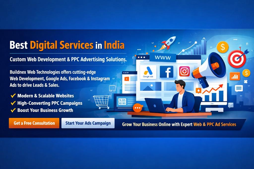 Custom Web Development & Google Ads, Facebook Ads Services in In in Azamgarh - Image 1