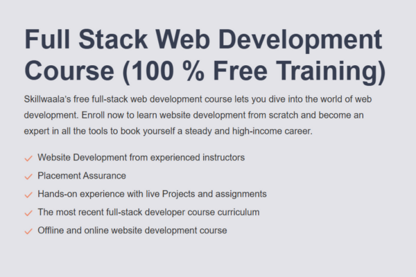 Join Skillwaala Free Web Development Classes – Online & Offline in Jaipur - Image 1
